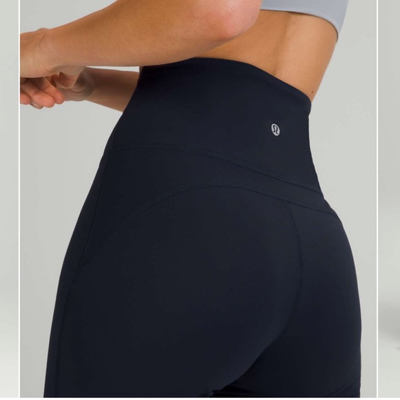 Lululemon Groove Pant Super-High-Rise Flare True Navy - Picture 3 of 4